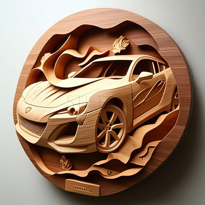 3D модель Mazda RX 8 (STL)